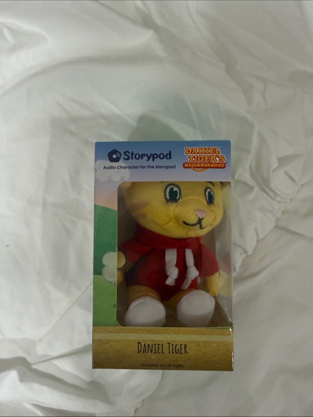 Daniel Tiger Yellow Plush Learning Toy - Red Hoodie